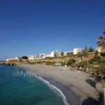 Fiesta Blanca on El Salon Beach in Nerja 2012