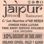 Jaipur Indian Restaurant Nerja